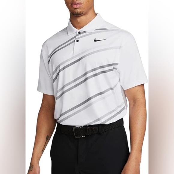 Nike Other - Nike Dri-Fit Vapor Stripe Golf Polo